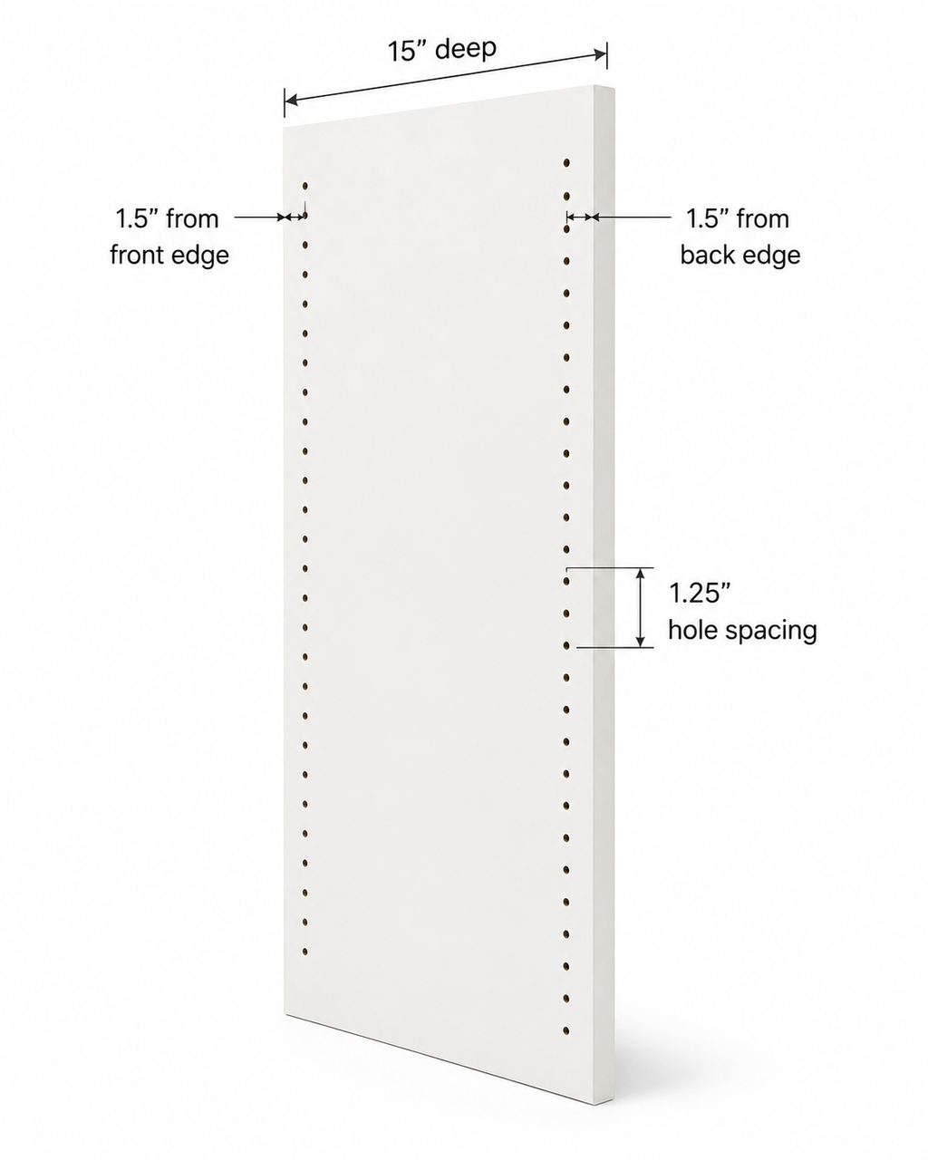 Closet Panel Full Drill