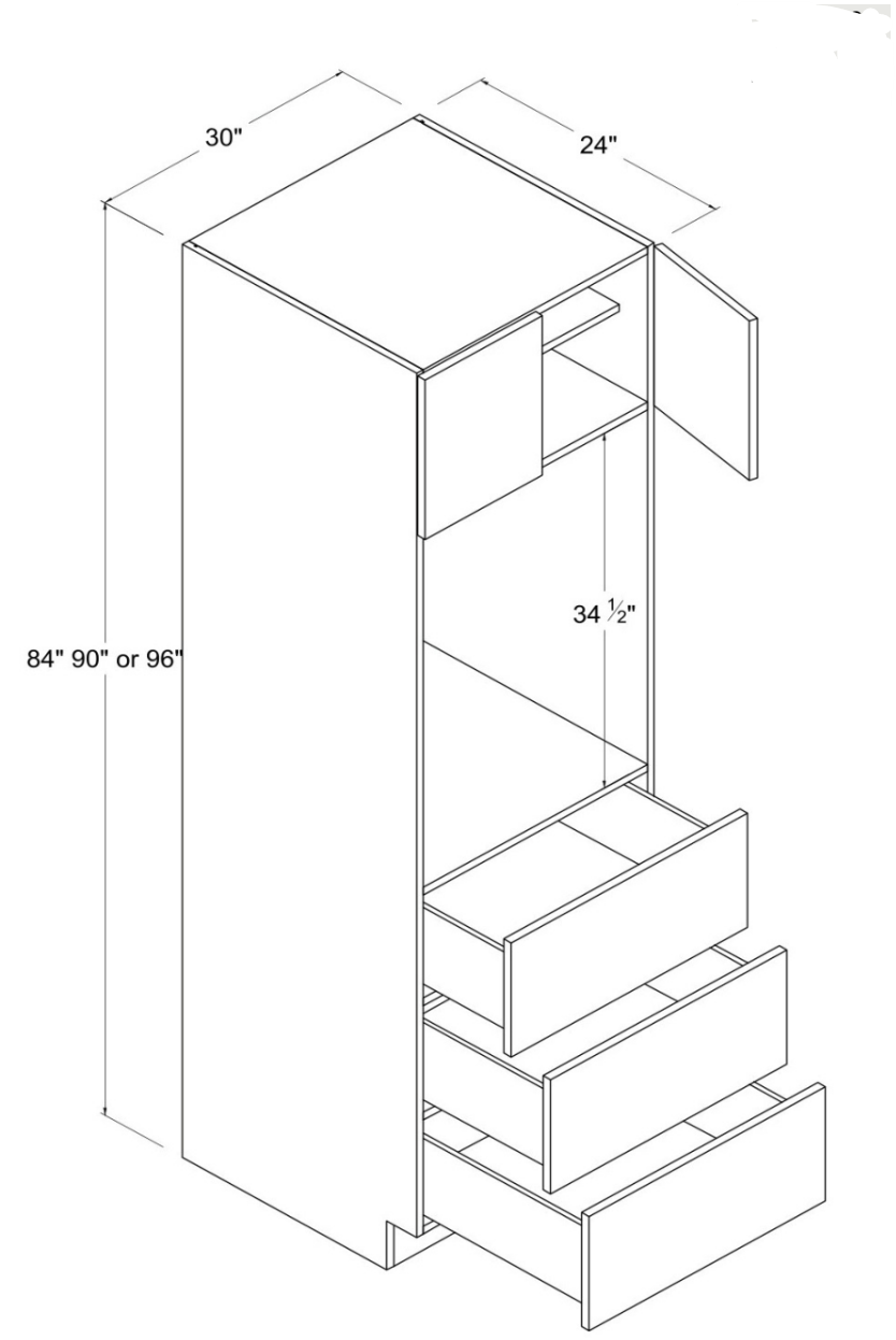 Pacific Pantry Cabinet