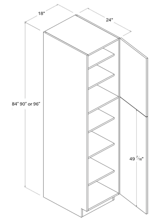 Pacific Pantry Cabinet